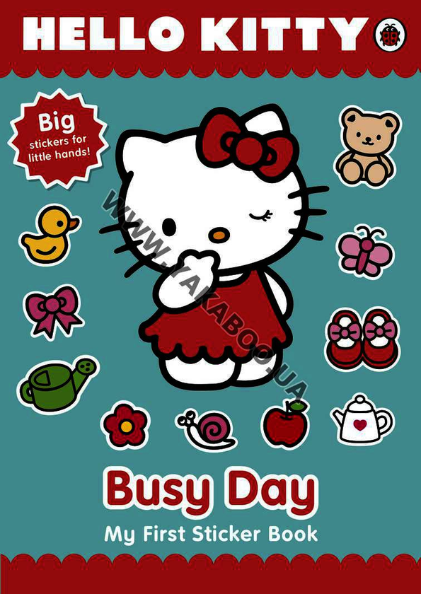 Бумажная книга «Hello Kitty: Busy Day My First Sticker Book» - фото №1