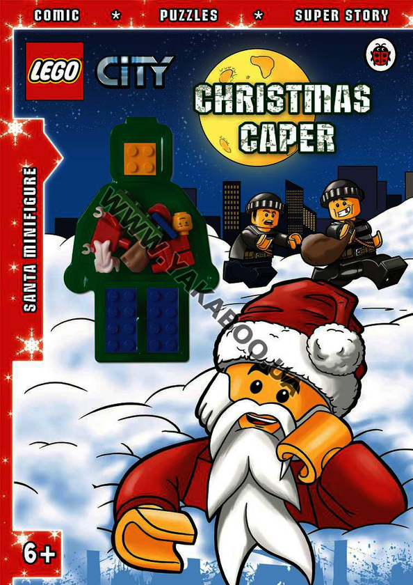 [object Object] «Lego City: Christmas Caper Activity Book with Minifigure» - фото №2 - мініатюра