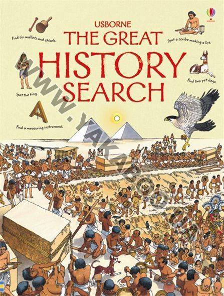 Паперова книга «The Great History Search», автор Каміні Хандурі - фото №1