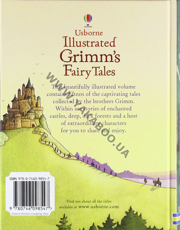 Бумажная книга «Illustrated Grimm's fairy tales», авторов Рут Брокльхерст, Джиллиан Догерти - фото №1