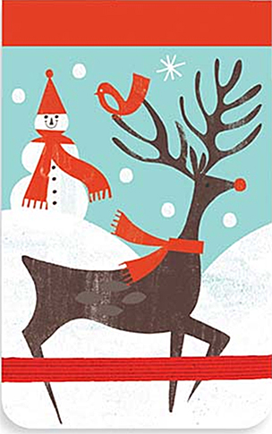 Бумажная книга «Mini Journal: Reindeer Dash» - фото №1