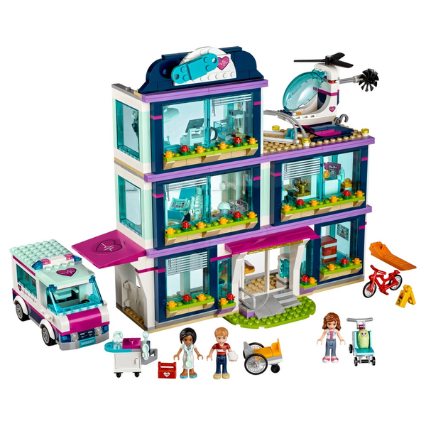  «Конструктор LEGO Friends Клиника Хартлейк-Сити (41318)», бренда LEGO - фото №1