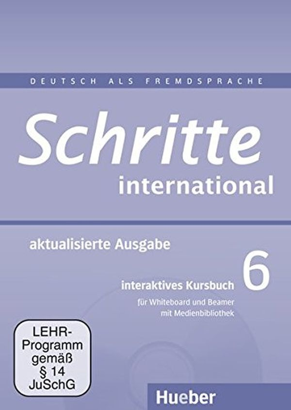 Бумажная книга «Schritte International. Interaktives Kursbuch 6 mit Medienbibliothek, DVD-ROM», автор Кристоф Вортберг - фото №1