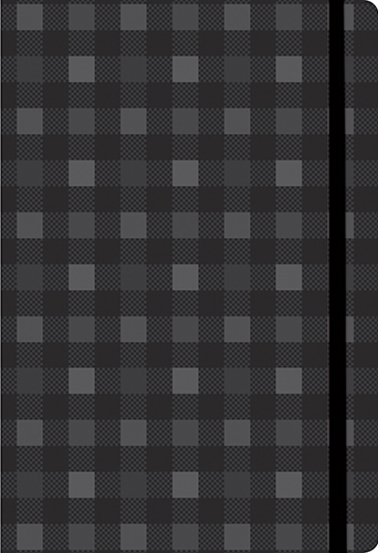 Бумажная книга «Everyday Journal: Black Plaid Essential» - фото №1