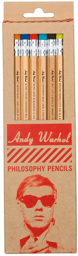 Бумажная книга «Warhol Philosophy Pencil Set» - фото №1