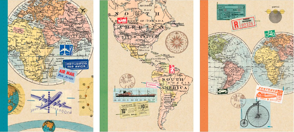 Бумажная книга «Bon Voyage Eco Writer's Notebook» - фото №1
