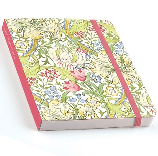 Бумажная книга «V&A William Morris Morning Garden Pocket Planner» - фото №1