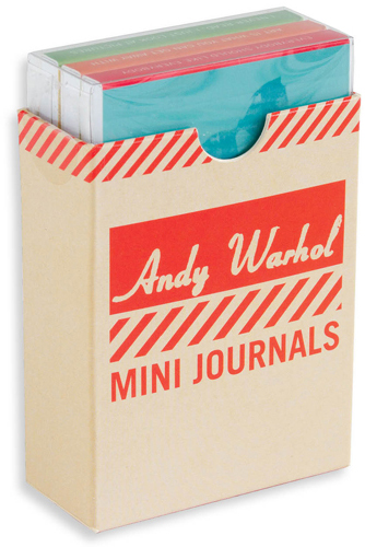 Паперова книга «Andy Warhol Philosophy Mini Journal Set», автор Енді Воргол - фото №1