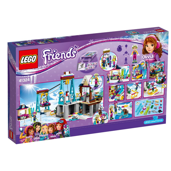  «Конструктор LEGO Friends Горнолыжный курорт Подъемник (41324)», бренда LEGO - фото №1