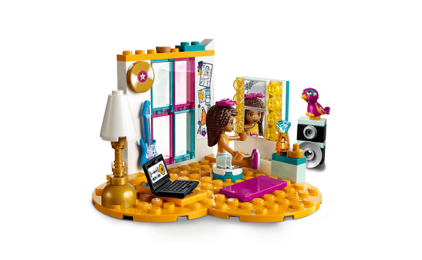  «Конструктор LEGO Friends Комната Андреа 85 деталей (41341)», бренда LEGO - фото №1