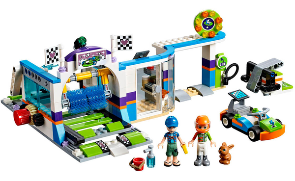  «Конструктор LEGO Friends Автомийка 325 деталей (41350)», бренду LEGO - фото №1
