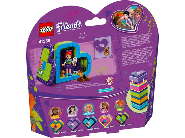  «Конструктор LEGO Friends Скринька-сердечко Мії 83 деталі (41358)», бренду LEGO - фото №1
