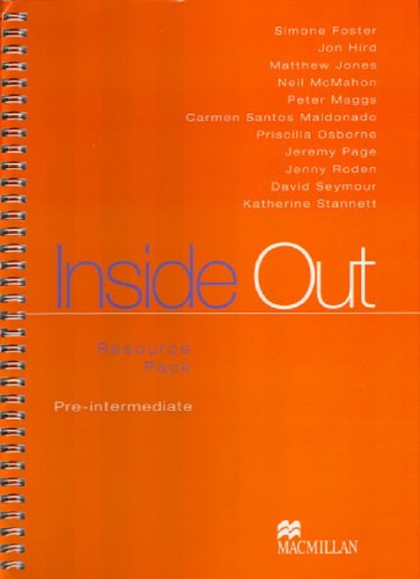 Бумажная книга «Inside Out - Resource Pack - Pre Intermediate», авторов Сью Кэй, Воон Джонс - фото №1