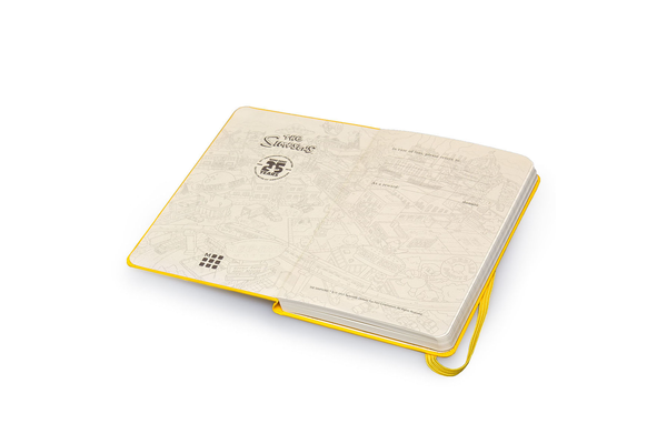  «Карманная записная книжка Moleskine The Simpsons Желтая в линию (LESIMM710#9788867324255)», бренда Moleskine - фото №1