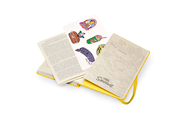  «Карманная записная книжка Moleskine The Simpsons Желтая в линию (LESIMM710#9788867324255)», бренда Moleskine - фото №1
