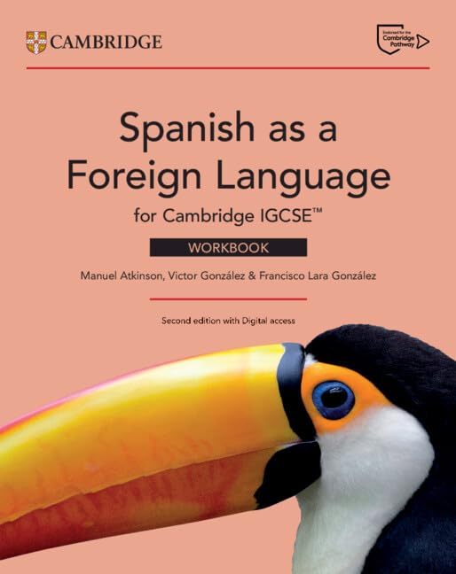 Паперова книга «Spanish as a Foreign Language for Cambridge IGCSE™ Workbook with Digital Access (2 Years)», авторів Мануель Аткінсон, Віктор Гонсалес, Франциско Лара - фото №1