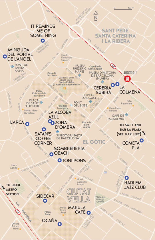 Бумажная книга «Barcelona Precincts», автор Бен Холбрук - фото №1