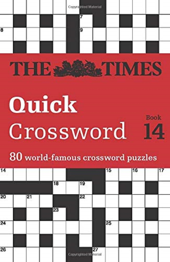 Бумажная книга «The Times Quick Crossword Book 14: 80 General Knowledge Puzzles from The Times 2» - фото №1