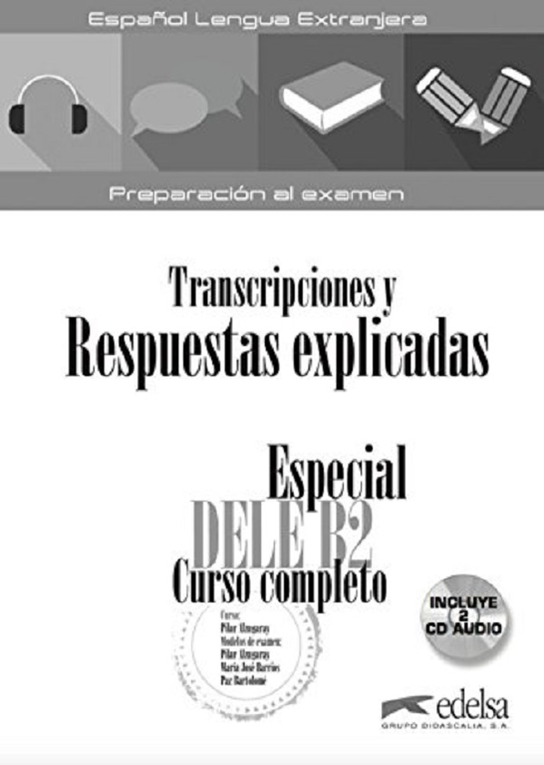 Паперова книга «Especial Dele B2 Curso completo / B2 - Lösungsschlüssel zum Übungsbuch» - фото №1
