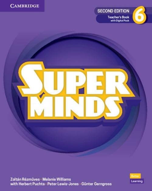 [object Object] «Super Minds. Level 6. Teacher's Book with Digital Pack (British English)», авторів Герберт Пухта, Мелані Вільямс, Золтан Резмювес, Пітер Льюїс-Джонс, Гюнтер Гернгросс - фото №1