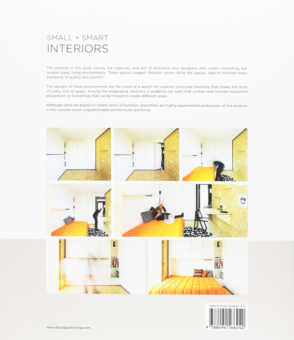 Бумажная книга «Small + Smart Interiors», автор Дэвид Андреу Бах - фото №1