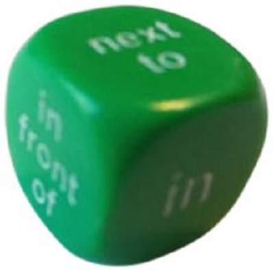 Бумажная книга «Prepositions (10 same dice)», автор Сьюзен Томас - фото №1