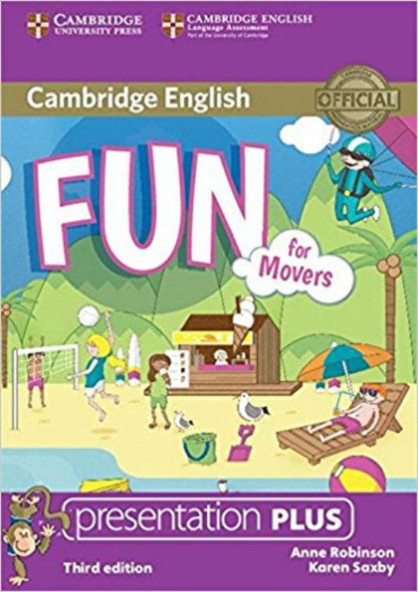 [object Object] «Fun for 3rd Edition Movers Presentation Plus DVD-ROM», авторів Енн Робінсон, Карен Саксбі - фото №1