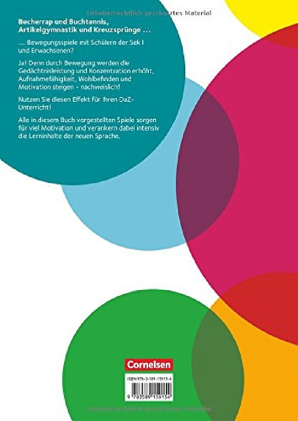 Бумажная книга «DaZ-Bewegungsspiele A1-C2», автор Клаудиа Бёшель - фото №1