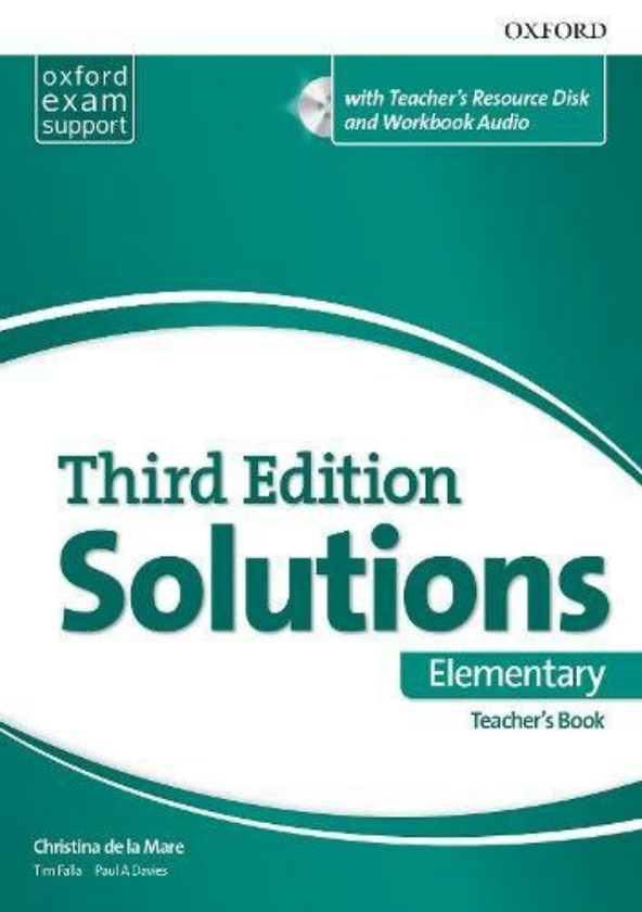Бумажная книга «Solutions Elementary Essentials Teacher's Book and Resource Disc Pack» - фото №1
