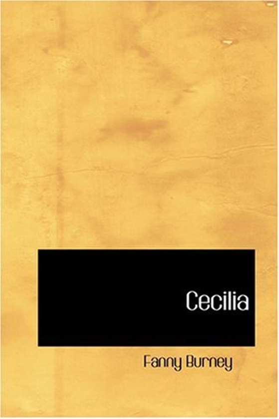 Бумажная книга «Cecilia : or Memoirs of an Heiress», автор Фанни Берни - фото №1