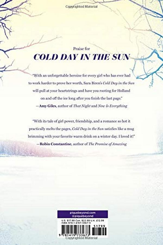Паперова книга «Cold Day in the Sun», автор Сара Бірен - фото №1