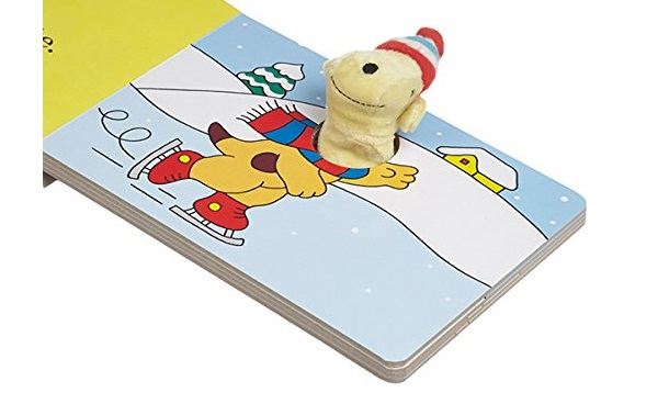 Бумажная книга «Spot's Snowy Fun Finger Puppet Book», автор Эрик Хилл - фото №1