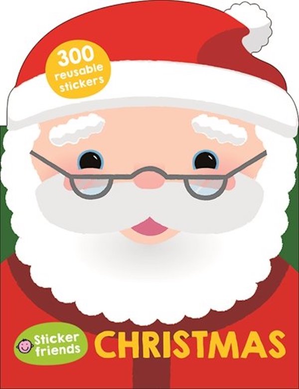 Бумажная книга «Sticker Friends. Christmas», автор Роджер Придди - фото №1