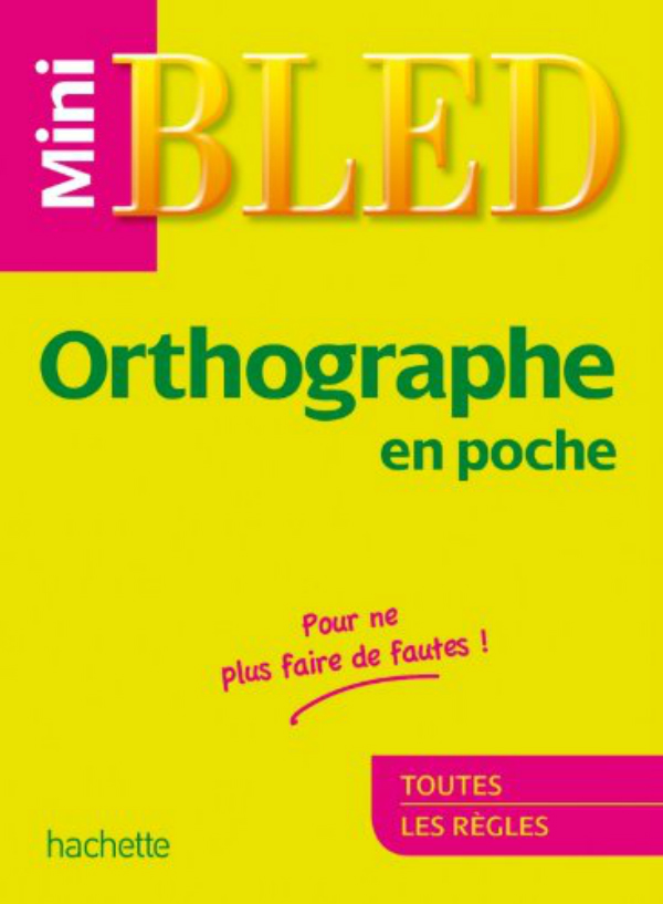 Паперова книга «Mini Bled Orthographe», автор Daniel Berlion - фото №1