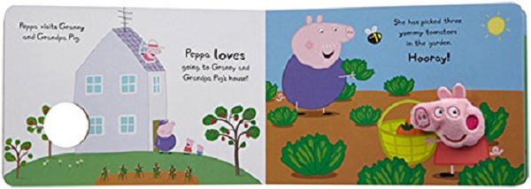Бумажная книга «Peppa Pig: Hooray! Says Peppa Finger Puppet Book» - фото №1