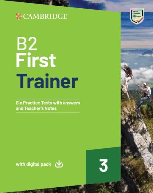 Паперова книга «B2 First Trainer 3 Trainer with Answers with Digital Pack» - фото №1