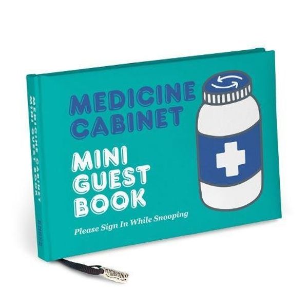 Бумажная книга «Knock Knock Medicine Cabinet Mini Guest Book» - фото №1