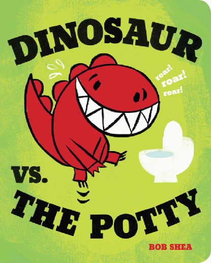 Бумажная книга «Dinosaur vs. the Potty», автор Боб Ши - фото №1