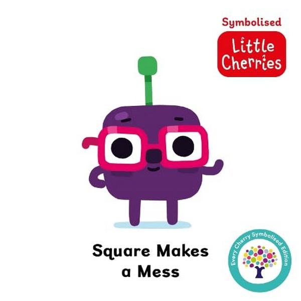 Паперова книга «Square Makes a Mess: Accessible Symbolised Edition» - фото №1