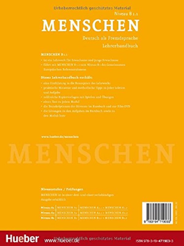 Бумажная книга «Menschen B1. Paket LHB B1/1 + B1/2 », автор С. Календар - фото №1
