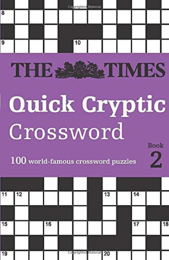 Паперова книга «The Times Quick Cryptic Crossword book 2: 100 challenging quick cryptic crosswords from The Times» - фото №1
