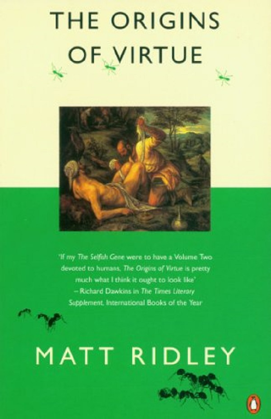 Бумажная книга «The Origins of Virtue», автор Мэтт Ридли - фото №1