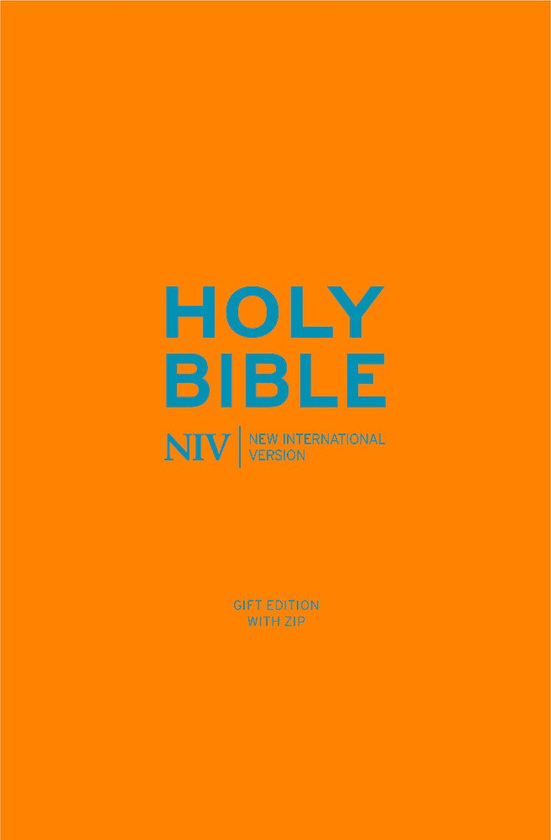 Паперова книга «NIV Pocket Cyan Soft-tone Bible with Zip» - фото №1