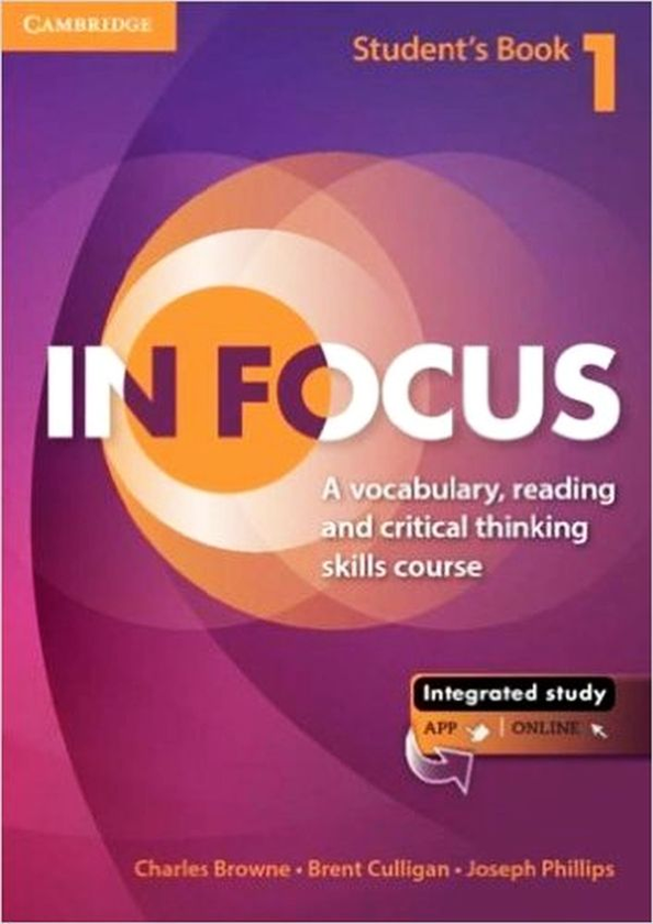 [object Object] «In Focus 1 Student's Book with Online Resources», авторів Чарльз Браун, Брент Калліген, Джозеф Філліпс - фото №1