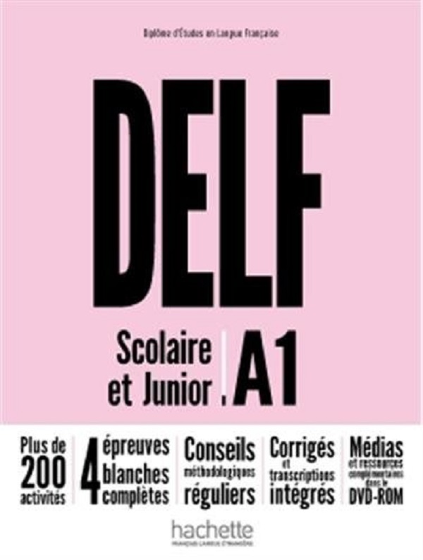Бумажная книга «Preparation a l'examen du DELF Scolaire et Junior. Livre A1 (+ DVD-ROM) », автор Патрик Вейл - фото №1