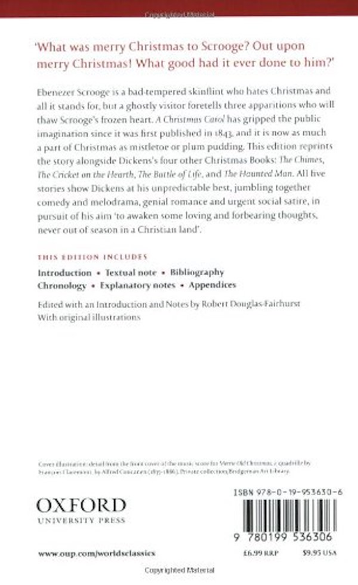 Бумажная книга «A Christmas Carol and Other Christmas Books», автор Чарльз Диккенс - фото №1
