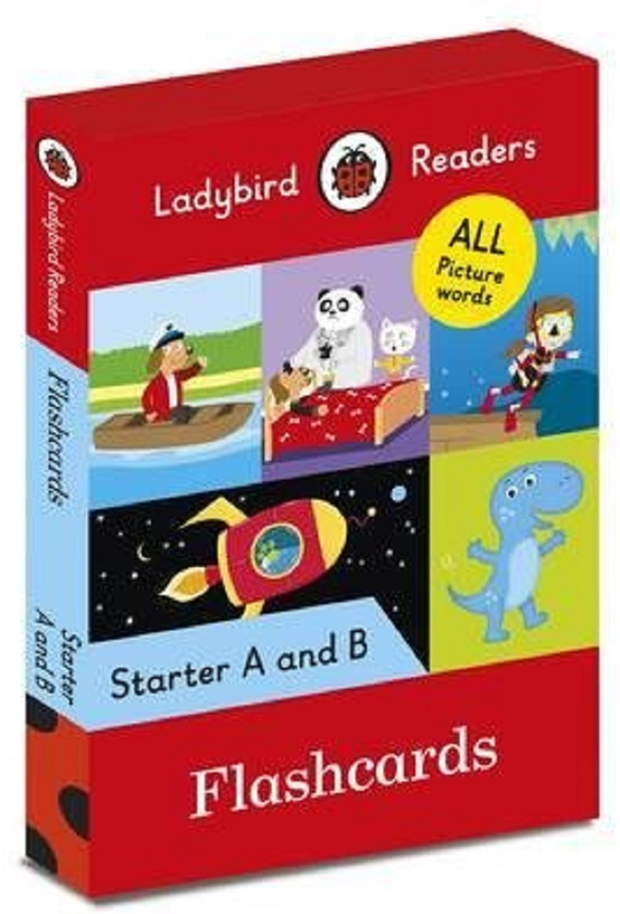 Бумажная книга «Ladybird Readers Starter Flashcards» - фото №1