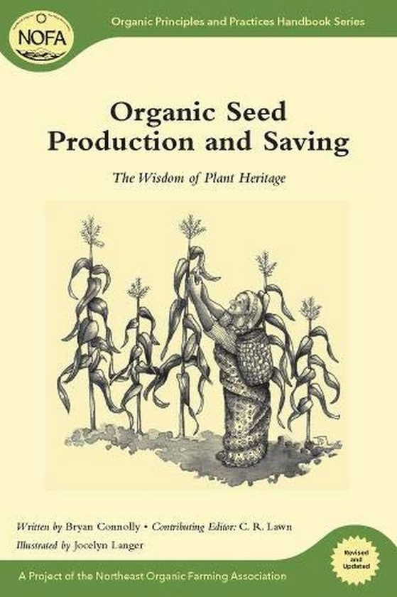 Паперова книга «Organic Seed Production and Saving», автор Брайан Конноллі - фото №1