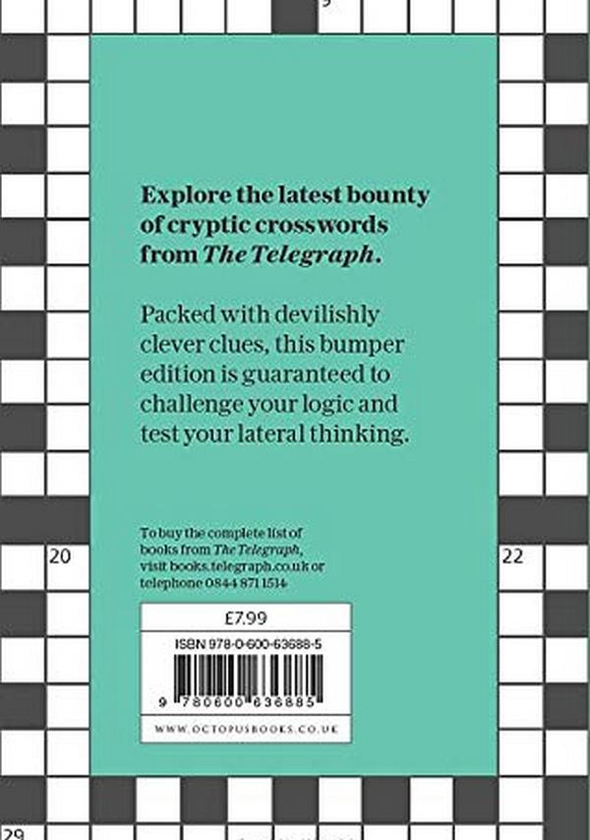 Паперова книга «The Telegraph Big Book of Cryptic Crosswords 7» - фото №1