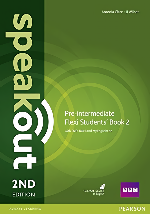 [object Object] «Speakout. Pre-Intermediate Flexi Students' Book 2 with MyEnglishLab Pack», авторів Дж. Дж. Уїлсон, Антонія Клер - фото №1